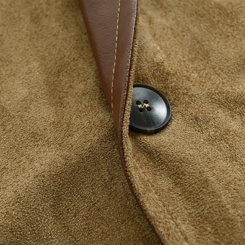 Heritage Buckskin Leather Jacket – Premium Vintage Outerwear