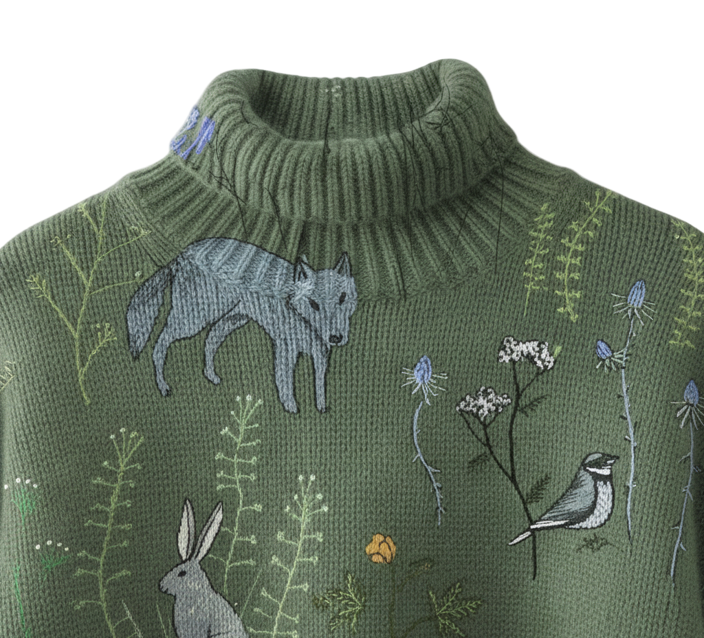 Woodland Heritage Turtleneck